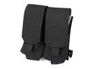 G TMC Cordura M4 Double Mag Pouches ( BK )